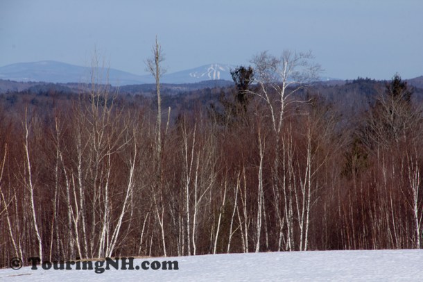 I'm not sure which ski area that is in the distance