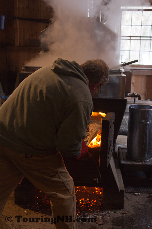 Keeping the sap boilng