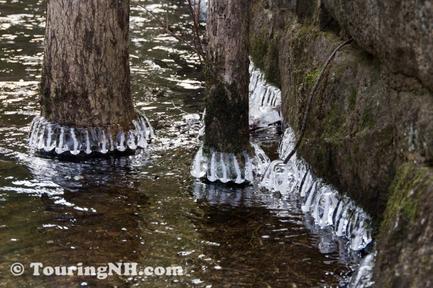 Harrisville - I thought the ice formations were really neat.