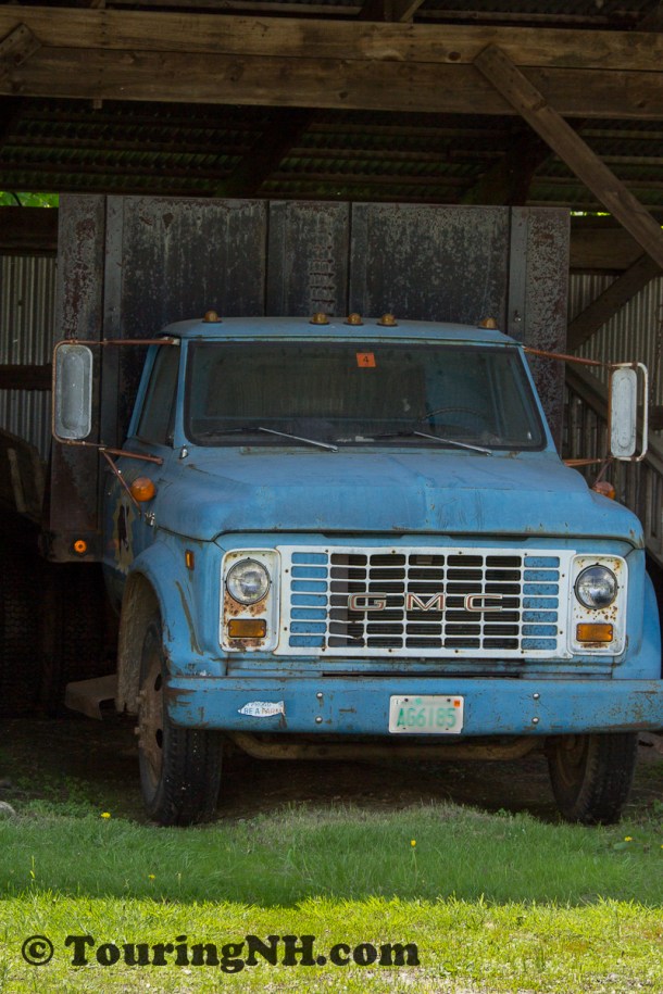 The Beryl Mountain Museum isn't the only place I saw antique trucks