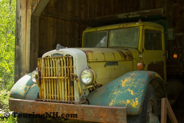 Some were under cover on the side of the barn