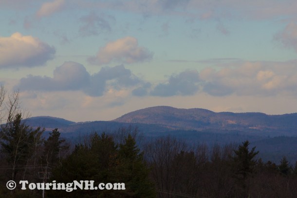 The view from the parking lot